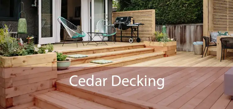 Cedar Decking 