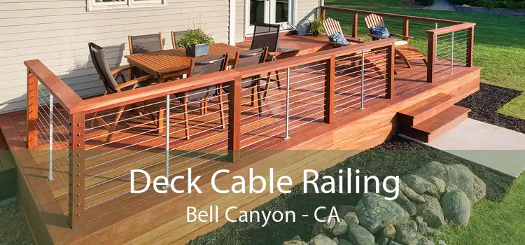 Deck Cable Railing Bell Canyon - CA
