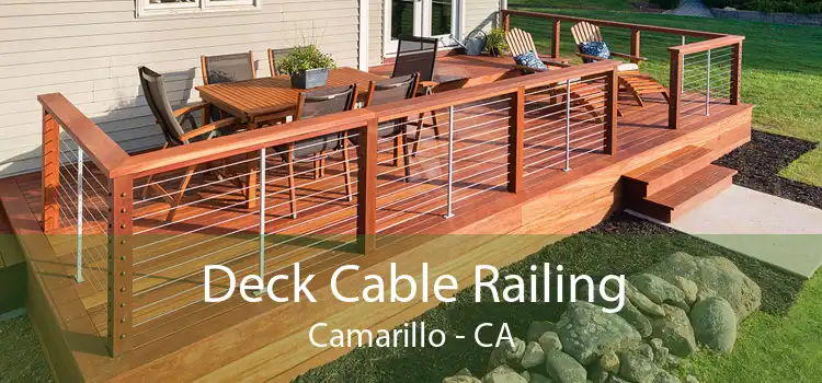 Deck Cable Railing Camarillo - CA