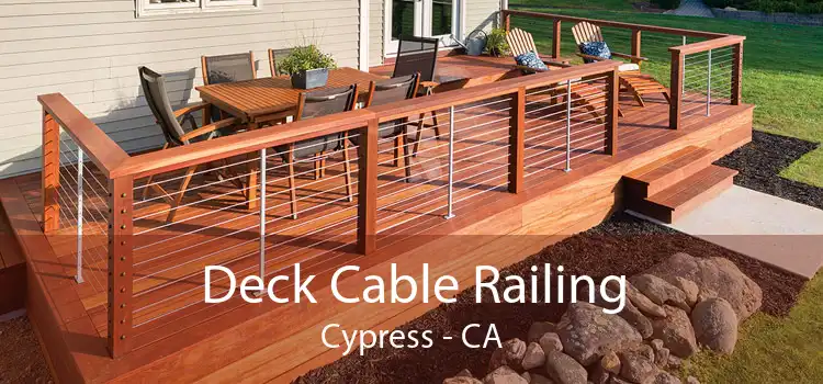 Deck Cable Railing Cypress - CA
