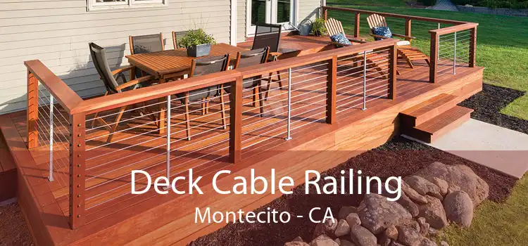 Deck Cable Railing Montecito - CA