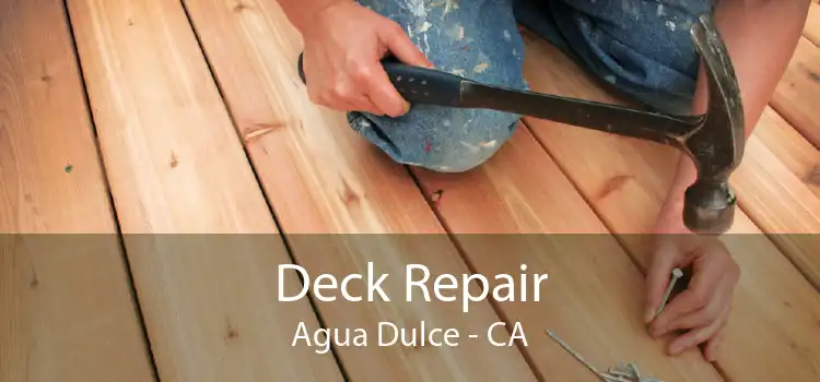 Deck Repair Agua Dulce - CA