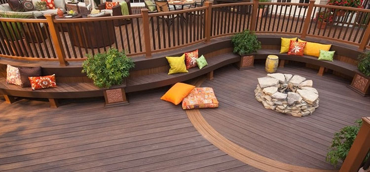 Gray TREX Decking in Coachella, CA